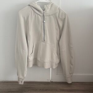 lululemon scuba oversized half-zip hoodie